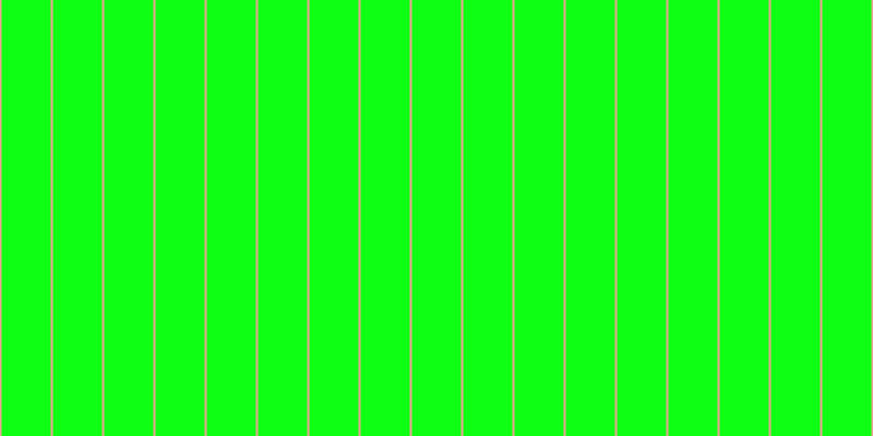 #0eff13, #eba393 vertical lines, two pixels wide, forty-five pixels apart