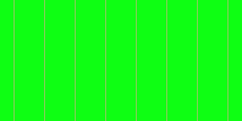 #0eff13, #eba393 vertical lines, two pixels wide, ninety-nine pixels apart