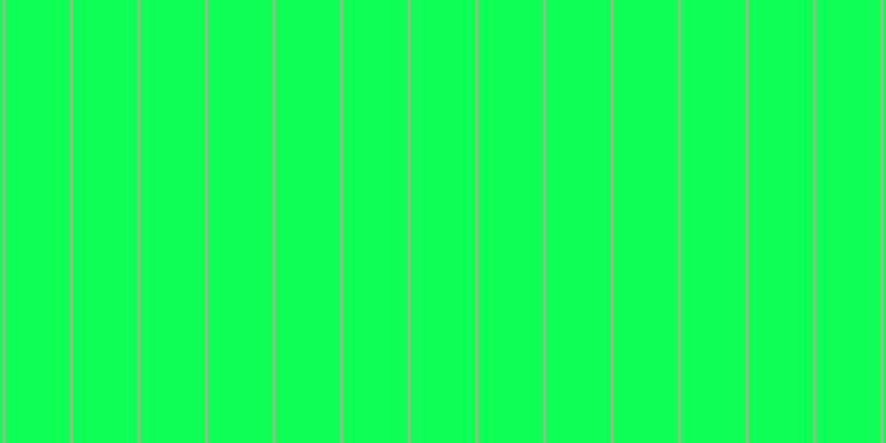 #0eff55, #caa393 vertical lines, two pixels wide, fifty-nine pixels apart