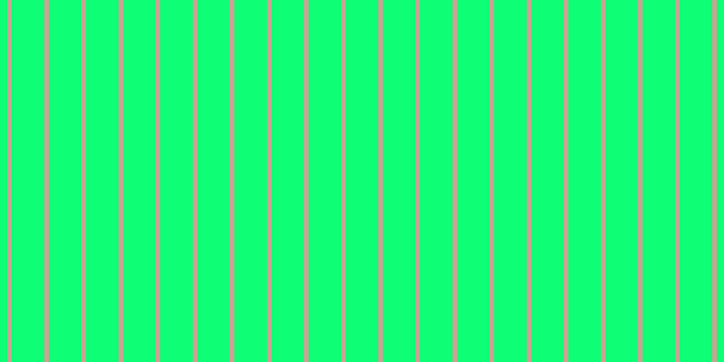 #0eff76, #caa393 vertical lines, five pixels wide, thirty-six pixels apart