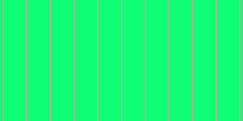 #0eff76, #caa393 vertical lines, four pixels wide, seventy-four pixels apart