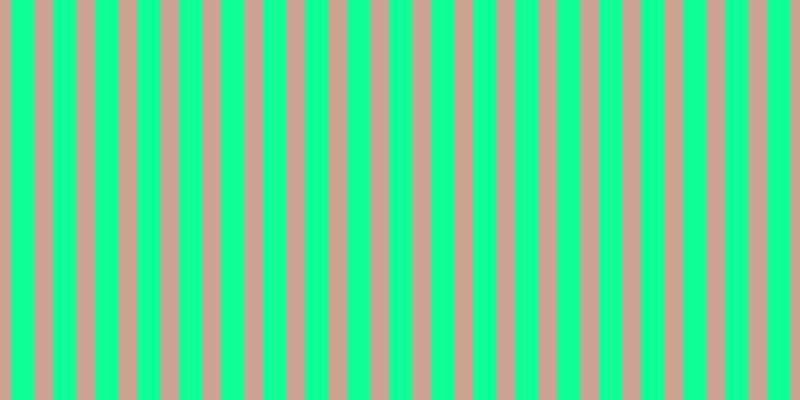 #0eff97, #caa393 vertical lines, nineteen pixels wide, twenty-three pixels apart