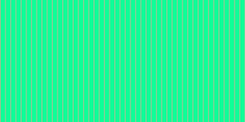 #0eff97, #eba393 vertical lines, two pixels wide, fifteen pixels apart