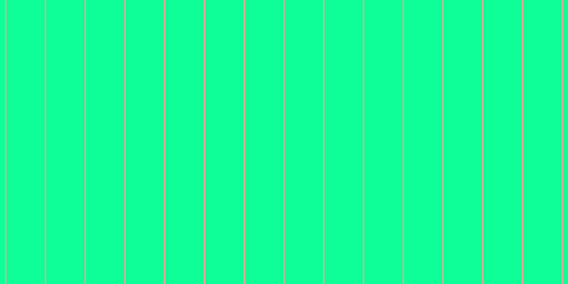#0eff97, #eba393 vertical lines, two pixels wide, fifty-four pixels apart