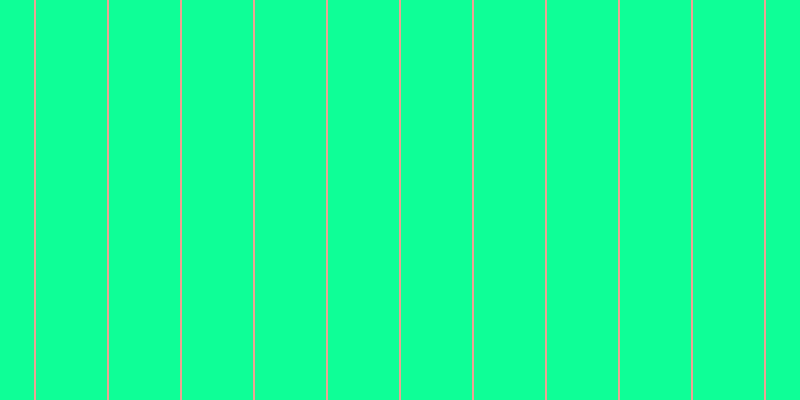 #0eff97, #eba393 vertical lines, two pixels wide, seventy-one pixels apart