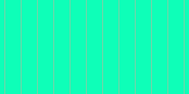 #0effb8, #eba393 vertical lines, two pixels wide, sixty-seven pixels apart