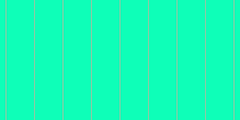 #0effb8, #eba393 vertical lines, two pixels wide, ninety-three pixels apart