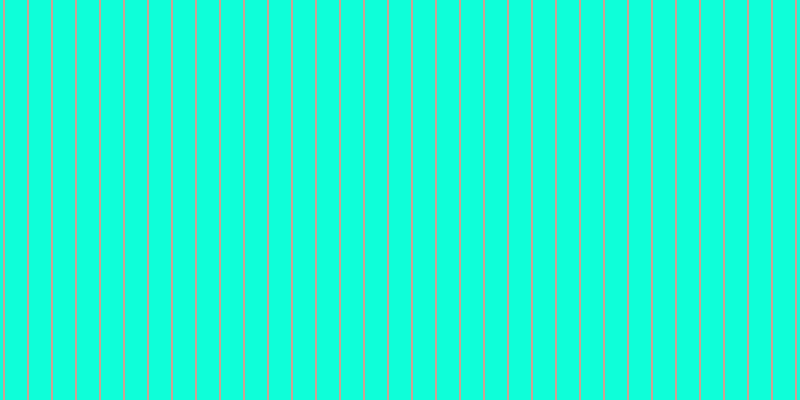 #0effd9, #caa393 vertical lines, two pixels wide, twenty-two pixels apart