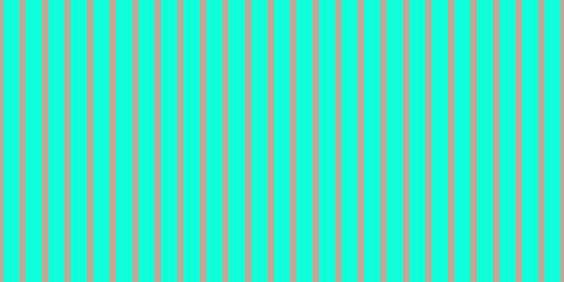 #0effd9, #caa393 vertical lines, nine pixels wide, twenty-three pixels apart