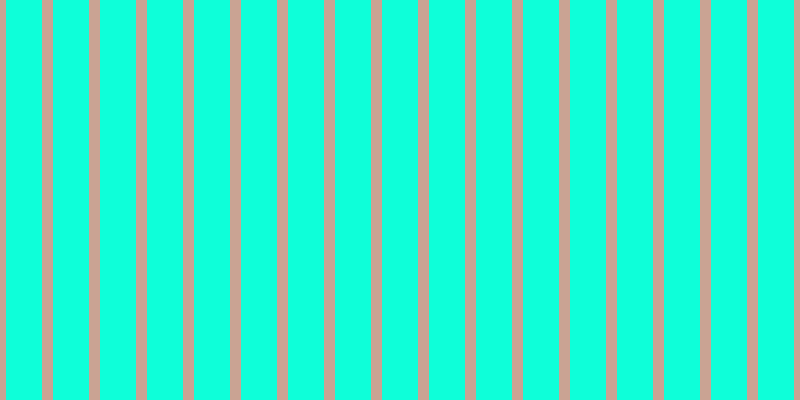 #0effd9, #caa393 vertical lines, eleven pixels wide, thirty-six pixels apart