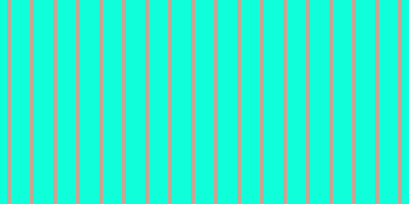 #0effd9, #caa393 vertical lines, seven pixels wide, thirty-eight pixels apart