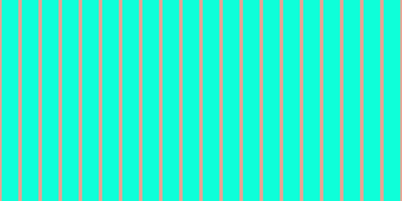 #0effd9, #eba393 vertical lines, seven pixels wide, thirty-three pixels apart