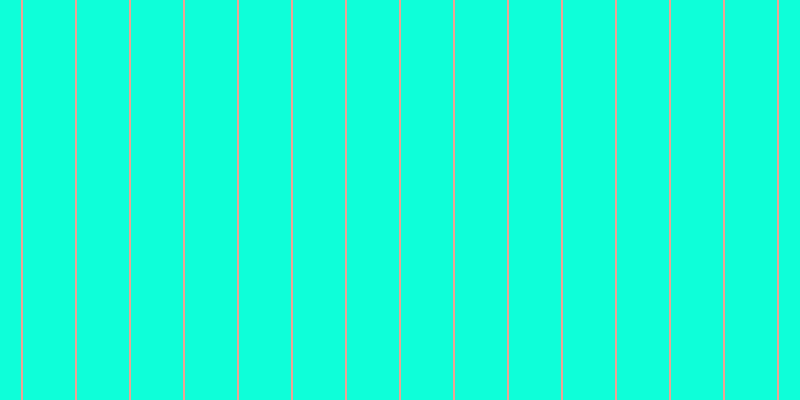 #0effd9, #eba393 vertical lines, two pixels wide, fifty-two pixels apart