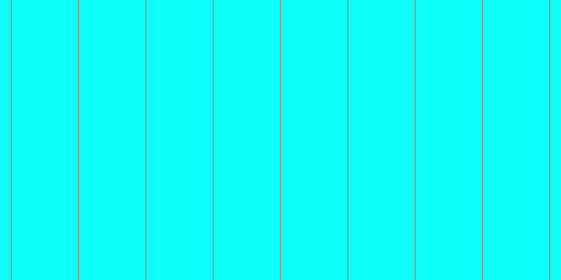 #0efffa, #88a393 vertical lines, two pixels wide, ninety-four pixels apart