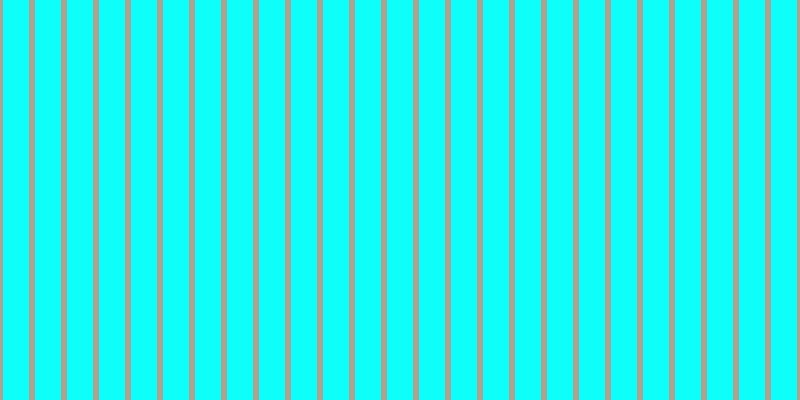 #0efffa, #a9a393 vertical lines, six pixels wide, twenty-six pixels apart