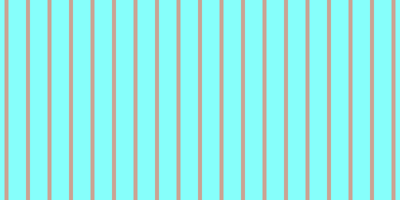 #0efffa (50%), #caa393 vertical lines, eight pixels wide, thirty-five pixels apart