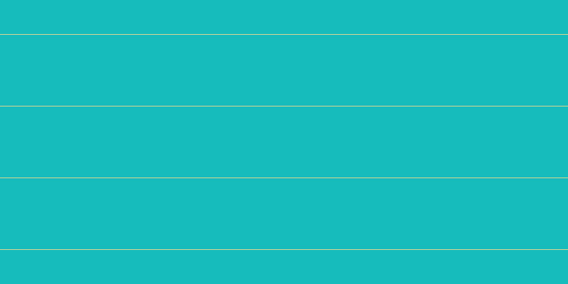 #16bbbb, #dbd393 horizontal lines, one pixels wide, one hundred pixels apart