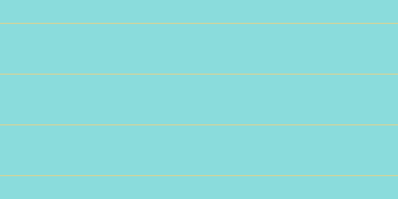#16bbbb (50%), #dbd393 horizontal lines, two pixels wide, one hundred pixels apart