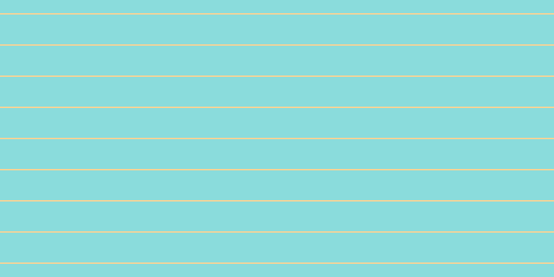 #16bbbb (50%), #fcd393 horizontal lines, two pixels wide, forty-three pixels apart