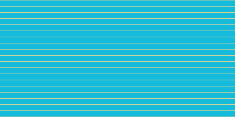 #16bbdc, #dbd393 horizontal lines, two pixels wide, nineteen pixels apart
