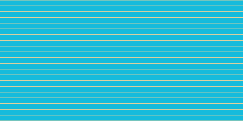 #16bbdc, #fcd393 horizontal lines, two pixels wide, seventeen pixels apart