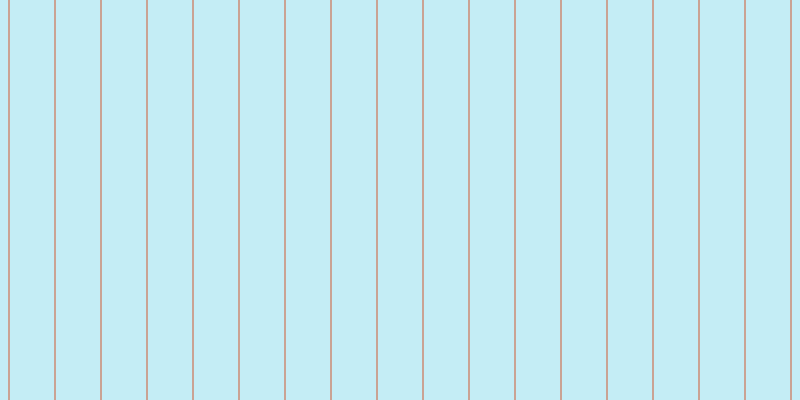 #16bbdc (25%), #caa393 vertical lines, two pixels wide, forty-four pixels apart