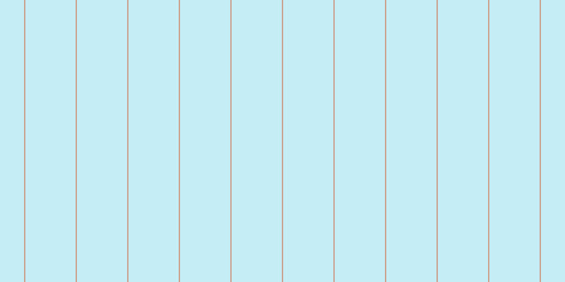 #16bbdc (25%), #caa393 vertical lines, two pixels wide, seventy-one pixels apart
