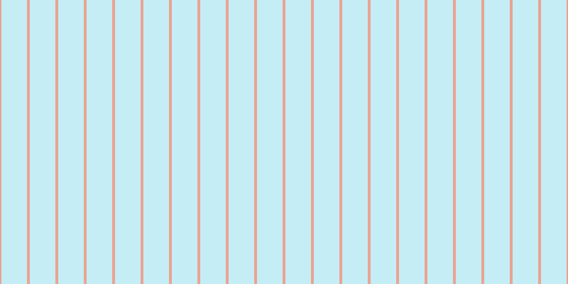 #16bbdc (25%), #eba393 vertical lines, four pixels wide, thirty-six pixels apart