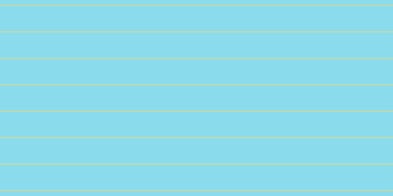 #16bbdc (50%), #dbd393 horizontal lines, two pixels wide, fifty-two pixels apart