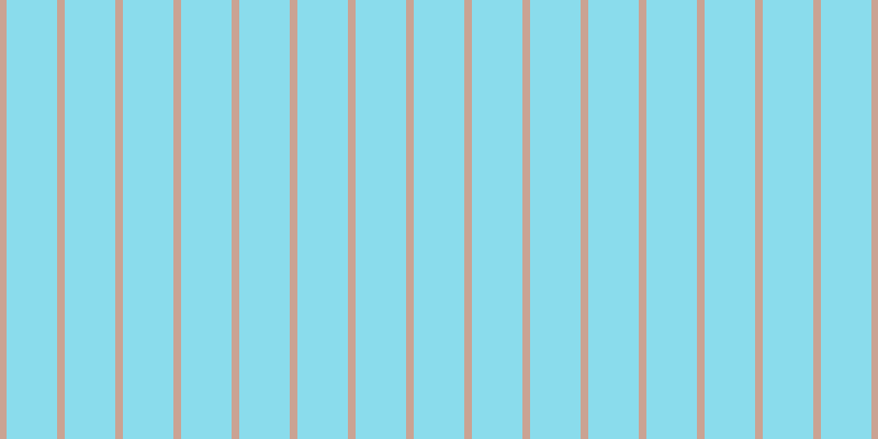 #16bbdc (50%), #caa393 vertical lines, seven pixels wide, forty-six pixels apart