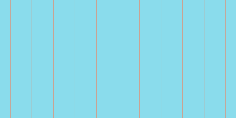 #16bbdc (50%), #caa393 vertical lines, two pixels wide, seventy-one pixels apart