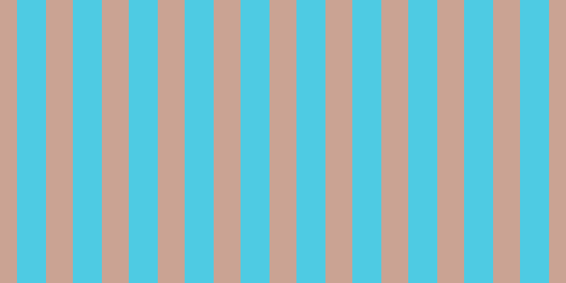 #16bbdc (75%), #caa393 vertical lines, thirty-eight pixels wide, forty-one pixels apart
