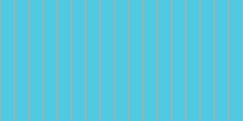 #16bbdc (75%), #caa393 vertical lines, four pixels wide, forty-three pixels apart