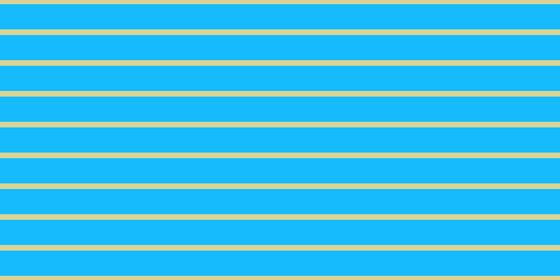 #16bbfd, #dbd393 horizontal lines, eight pixels wide, thirty-six pixels apart
