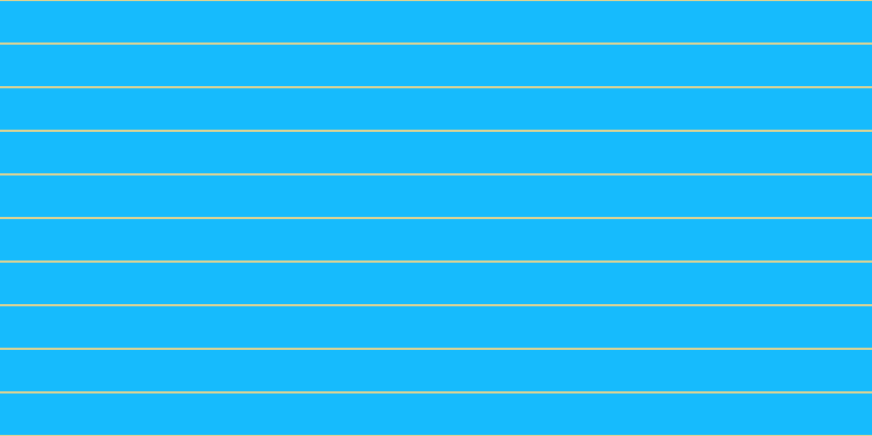 #16bbfd, #dbd393 horizontal lines, two pixels wide, thirty-eight pixels apart