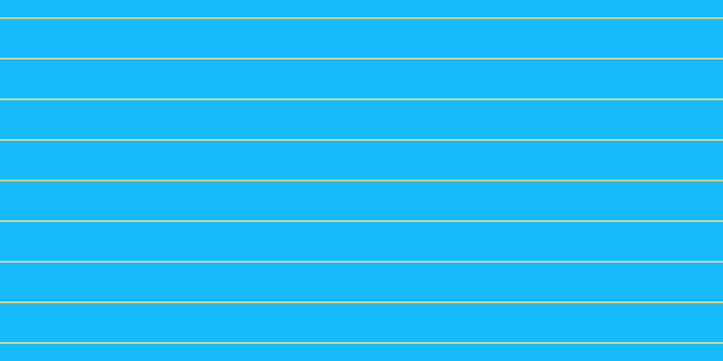 #16bbfd, #dbd393 horizontal lines, two pixels wide, forty-three pixels apart