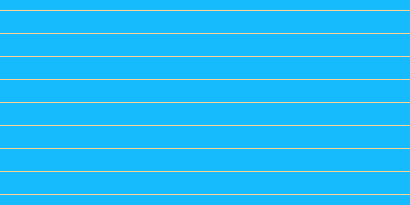 #16bbfd, #fcd393 horizontal lines, two pixels wide, forty-three pixels apart