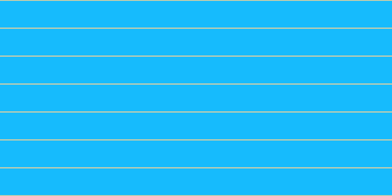 #16bbfd, #fcd393 horizontal lines, two pixels wide, fifty-five pixels apart