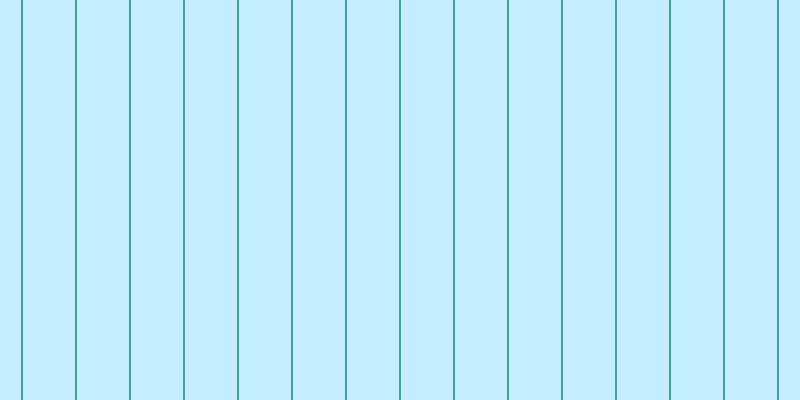 #16bbfd (25%), #46a393 vertical lines, two pixels wide, fifty-two pixels apart
