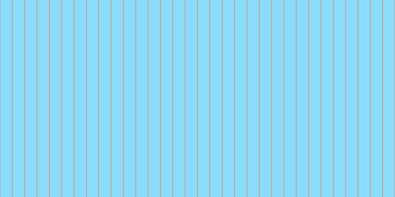 #16bbfd (50%), #caa393 vertical lines, two pixels wide, twenty-three pixels apart