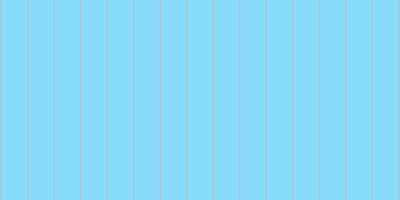 #16bbfd (50%), #caa393 vertical lines, one pixels wide, fifty-two pixels apart