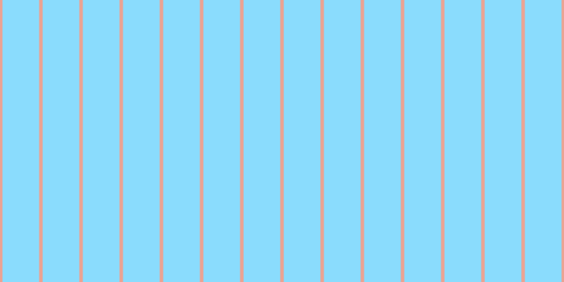 #16bbfd (50%), #eba393 vertical lines, five pixels wide, fifty-two pixels apart
