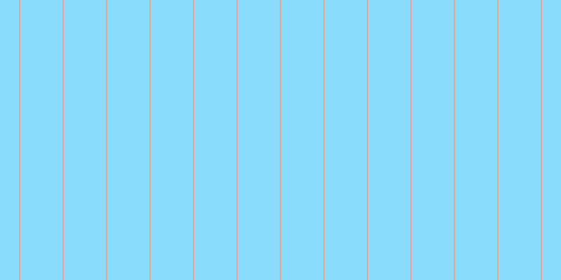 #16bbfd (50%), #eba393 vertical lines, two pixels wide, sixty pixels apart