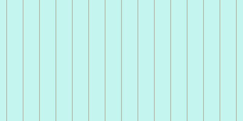 #16dcbb (25%), #a9a393 vertical lines, two pixels wide, fifty-two pixels apart