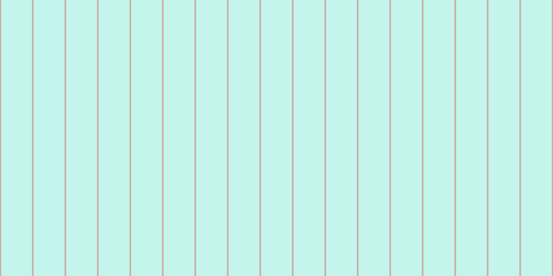 #16dcbb (25%), #caa393 vertical lines, two pixels wide, forty-five pixels apart