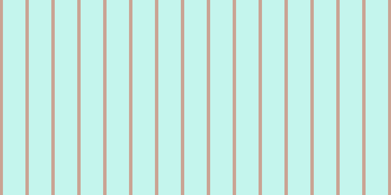 #16dcbb (25%), #caa393 vertical lines, seven pixels wide, forty-six pixels apart