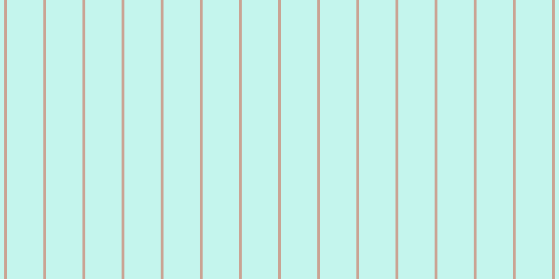 #16dcbb (25%), #caa393 vertical lines, four pixels wide, fifty-two pixels apart