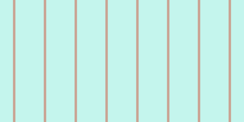 #16dcbb (25%), #caa393 vertical lines, eight pixels wide, ninety-three pixels apart