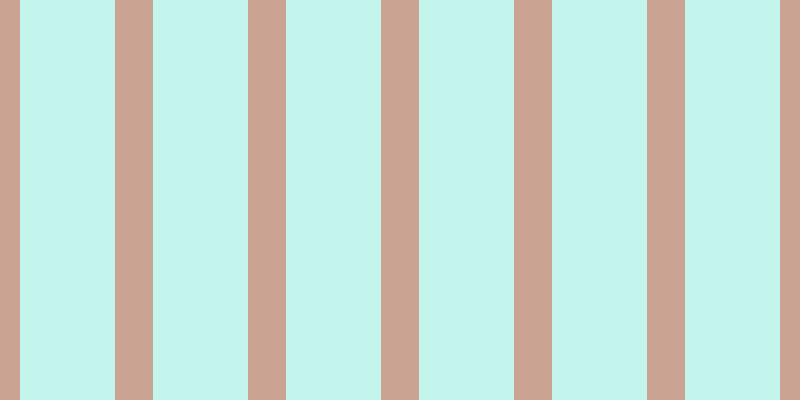 #16dcbb (25%), #caa393 vertical lines, thirty-eight pixels wide, ninety-five pixels apart