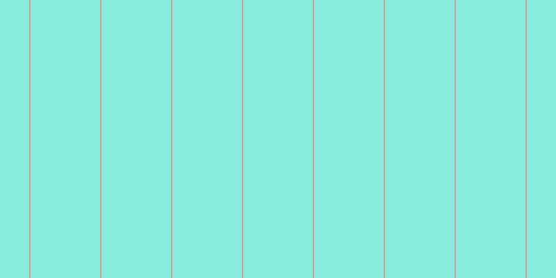 #16dcbb (50%), #caa393 vertical lines, two pixels wide, one hundred pixels apart